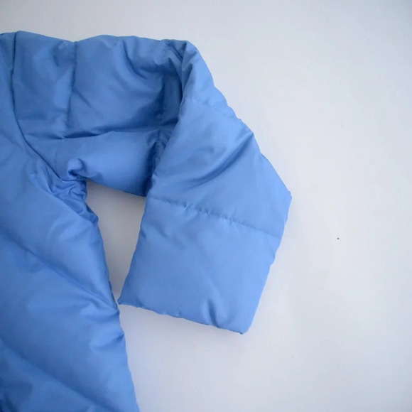 Vintage Route  66 Blue Puffer Jacket Large - Picture 8 of 15